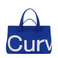 Curves Knit Tote (Sapphire) - view 1