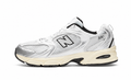 New Balance 530 white background hero — aftermath-nb530-530-silver-cream