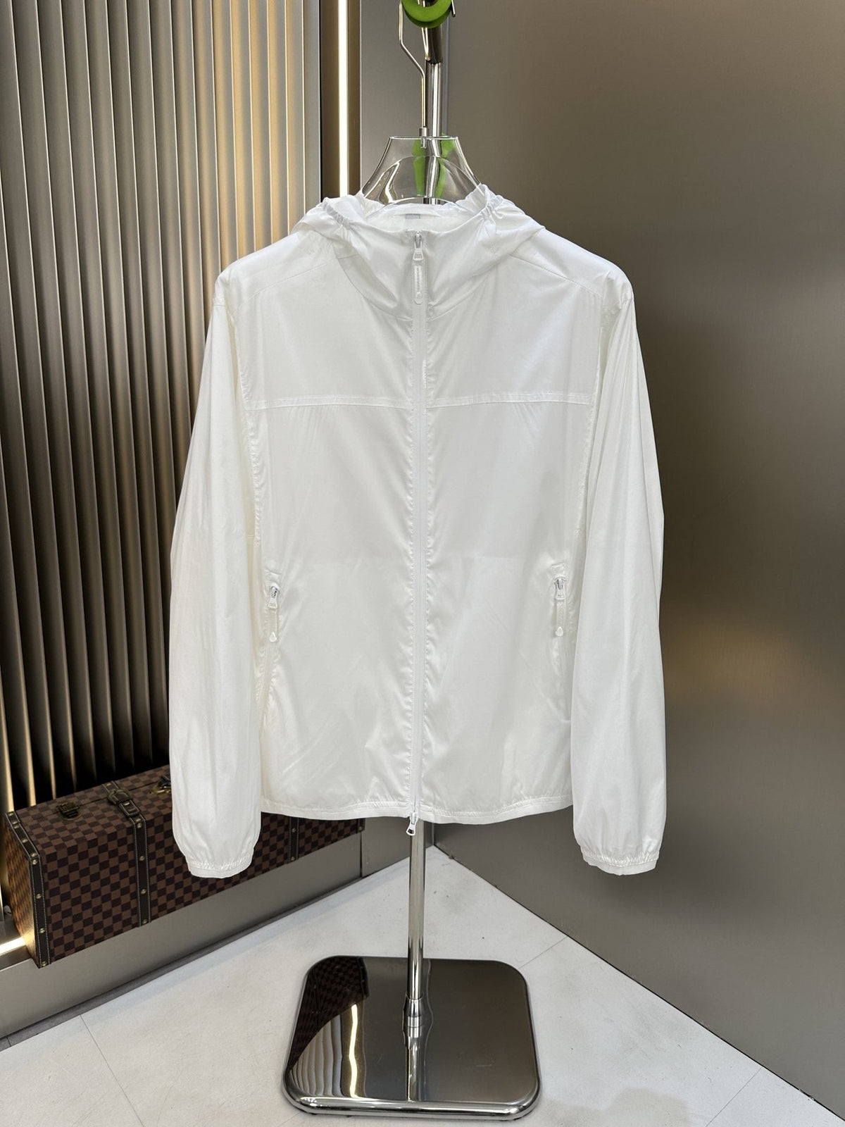Burberry Hooded Full-Zip Jacket — front