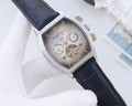 Vacheron Constantin Blue Silver Dial Strap Watch — hero