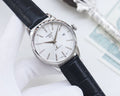 Tissot Silver Black White Dial Strap Watch — hero