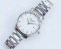Longines Silver White Dial Watch — hero