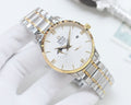 Omega Two Tone Gold White Dial Bracelet Watch — hero