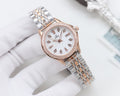 OMEGA Two Tone Rose Gold White Dial Watch — hero