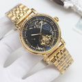 Longines Gold Black Bracelet Watch — hero