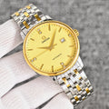 Omega Two Tone Gold Dial Bracelet Watch — hero