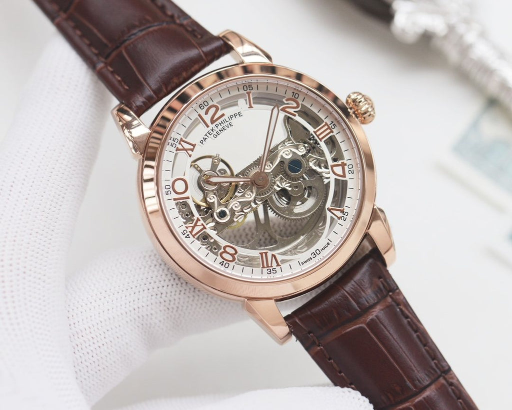 Patek Philippe Rose Gold Bracelet Watch — hero