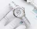 Chanel Silver White Dial Bracelet Watch — hero
