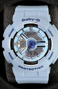 baby-g Blue Silver Dial Watch — hero