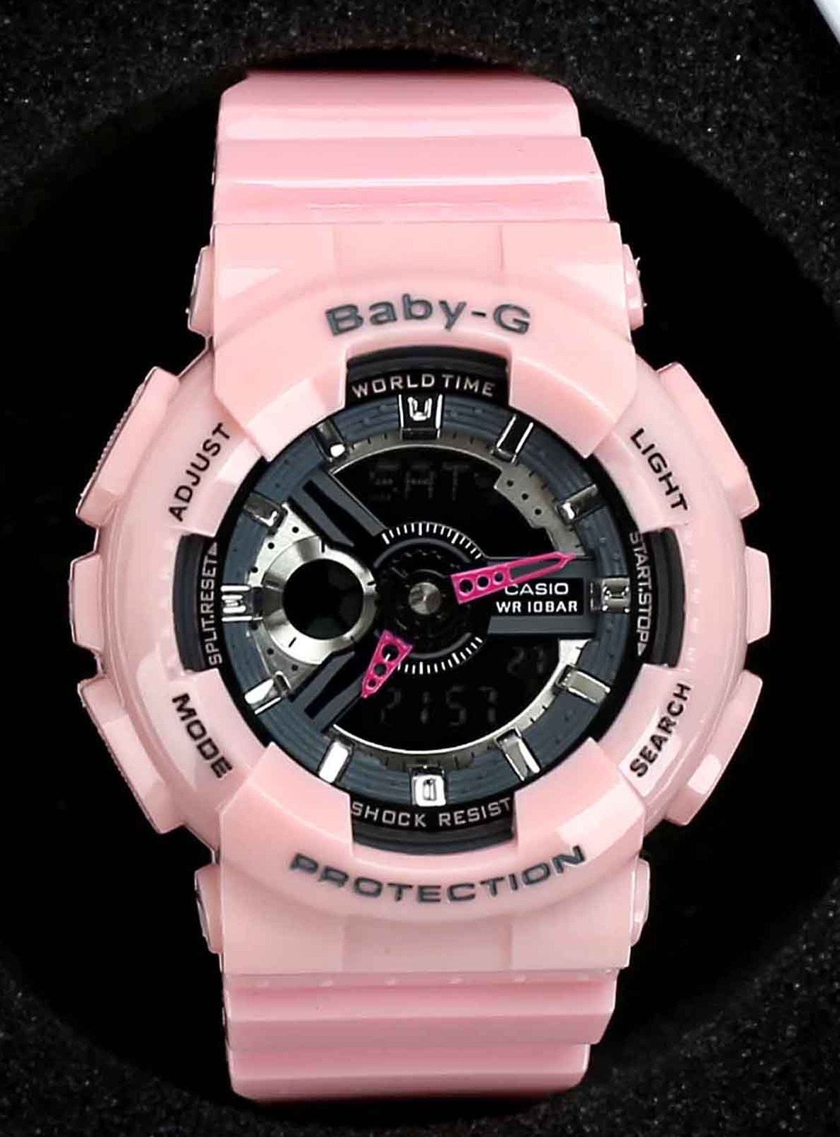 baby-g Pink Black Dial Watch — hero