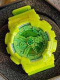 Casio Green Dial Strap Watch — hero