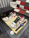 Dolce & Gabbana Floral Print Low-Top Sneakers — hero