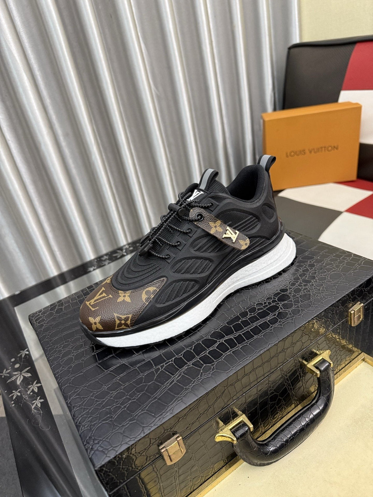 Louis Vuitton Monogram Panel Sneakers — hero