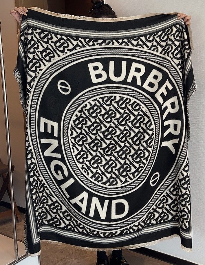 Burberry Graphic Square Scarf — hero