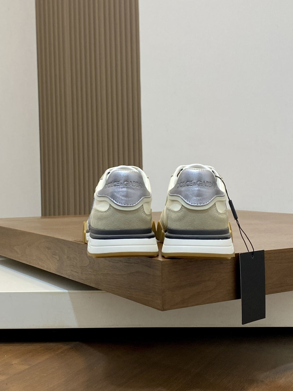 Dolce & Gabbana Layered Low-Top Sneakers — back
