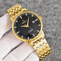 Gold Black Dial Bracelet Watch — hero