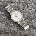Silver White Dial Bracelet Watch — hero