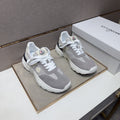 Moncler Mixed-Material Low-Top Sneakers — front