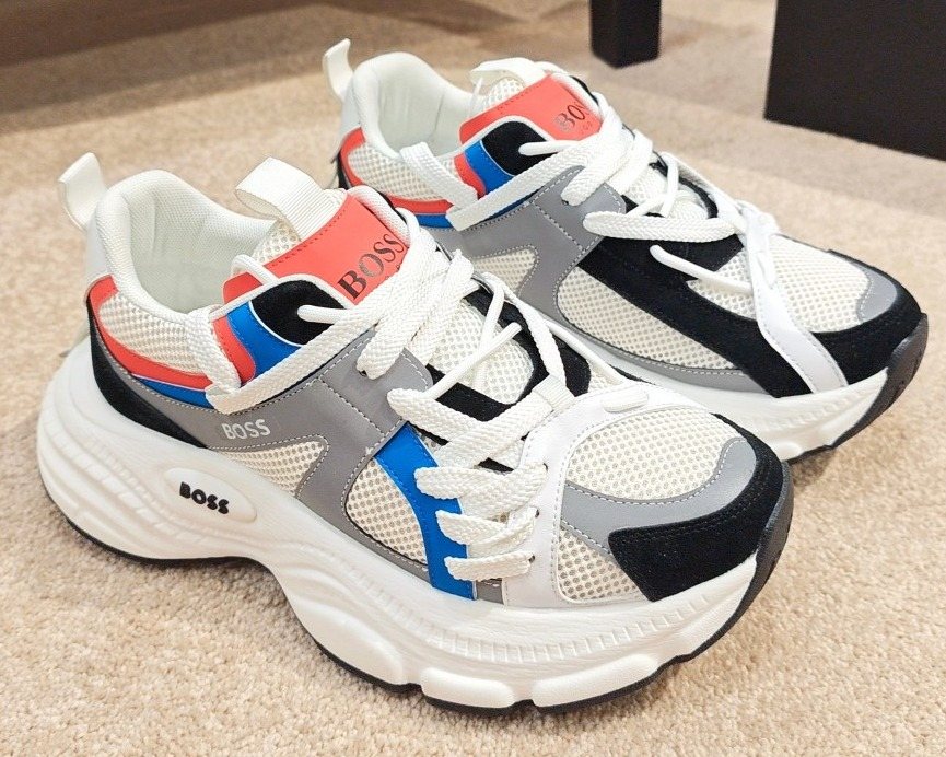 Hugo Boss Mesh Panel Sneakers — hero