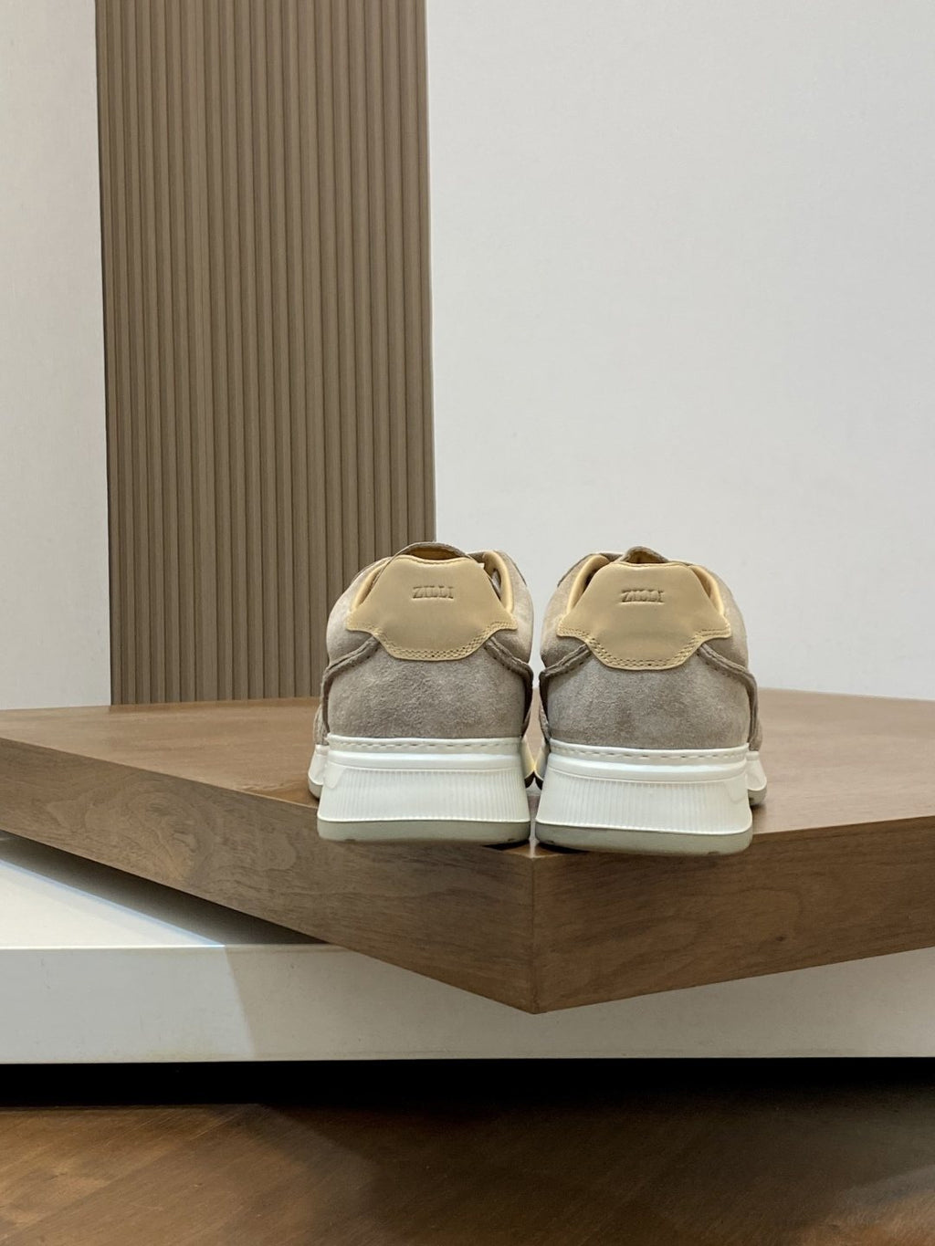 ZILLI Textured Low-Top Sneakers — back