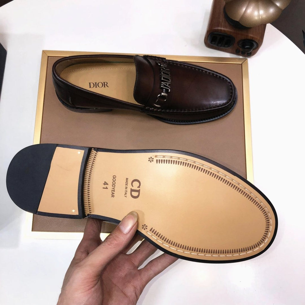 Dior Hardware Loafers — detail