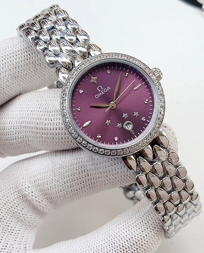 OMEGA Silver Bracelet Watch — hero