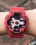 G-SHOCK Red Black Watch — hero