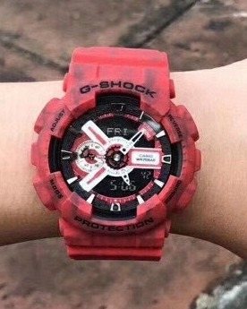 G-SHOCK Red Black Watch — hero
