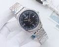 LONGINES Silver Black Dial Bracelet Watch — hero