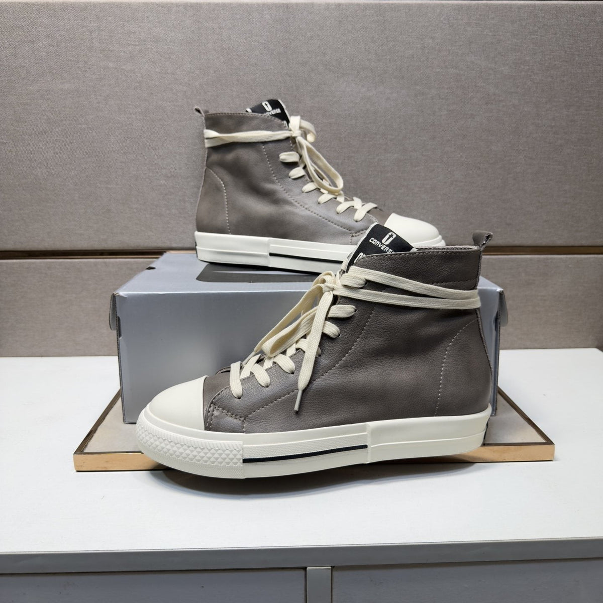 Converse Two-Tone High-Top Sneakers — side