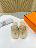 Hermès Cutout Strap Slide Sandals — hero