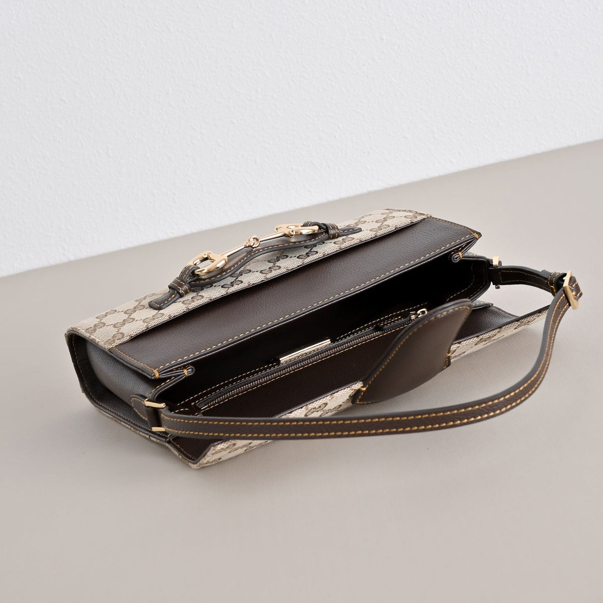 Gucci Horsebit Ristretto Shoulder Bag