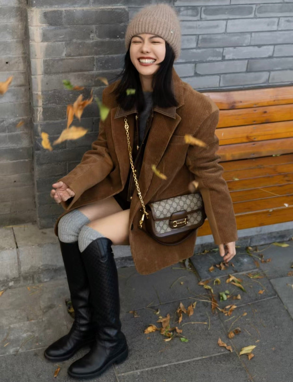 Gucci 1955 Horsebit Baguette Bag – 735178